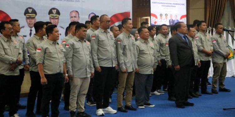 Pelantikan pengurus KONI Sungai Penuh