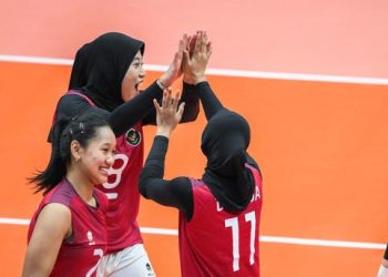 Tunddukan Filipina, Timnas Voli Putri Indonesia Raih Perunggu