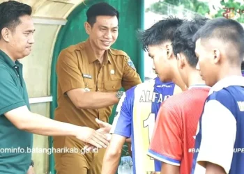 Bupati Batang Hari tinjau seleksi JSFL 2026
