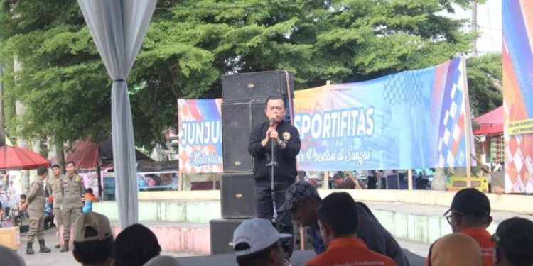 Gubernur Jambi buka lomba Pacu Perahu
