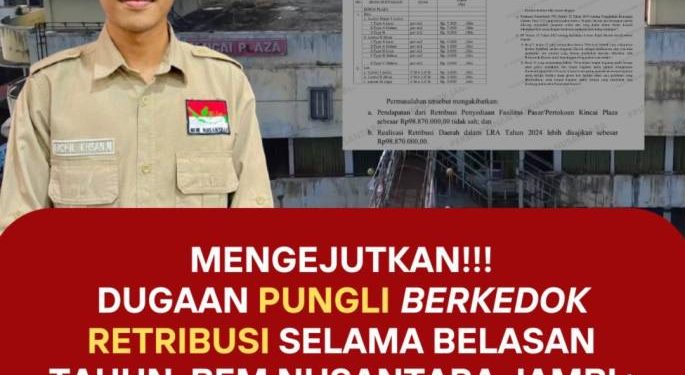 Dugaan pungli berkedok retribusi selama belasan tahun Di Sungai Penuh