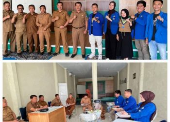 PMII Kerinci dan Sungai Penuh saat audiensi dengan DTPH