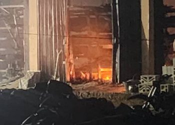 Toko Bangunan di Muara Tabir Tebo Ludes Terbakar