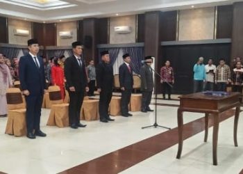 Lima Pejabat Eselon II Pemkab Tebo Dilantik
