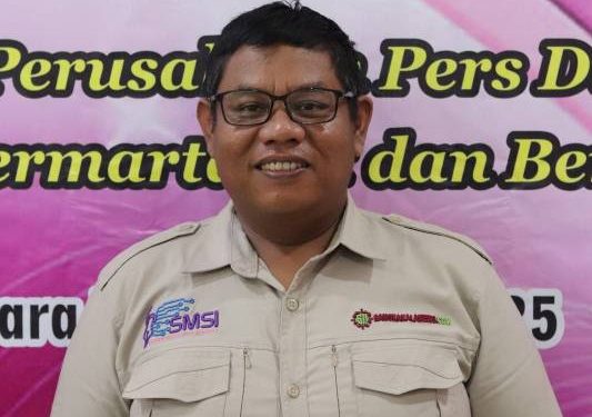 Pengurus Serikat Media Siber Indonesia (SMSI) Kabupaten Tebo, Adlinsyah, SH