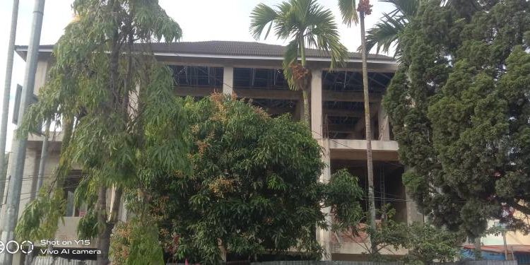 Pembangunan kantor camat Sungai Penuh tahap tiga
