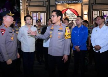 Kapolda Jambi Pantau Pos Pengamanan Jelang Pergantian Tahun