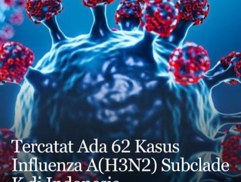 ‘Super Flu’ Menyebar, Kemenkes Catat 62 Kasus di Delapan Provinsi