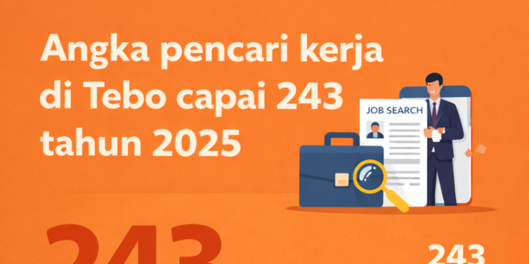 Disnakertrans Tebo Catat 243 Pencari Kerja