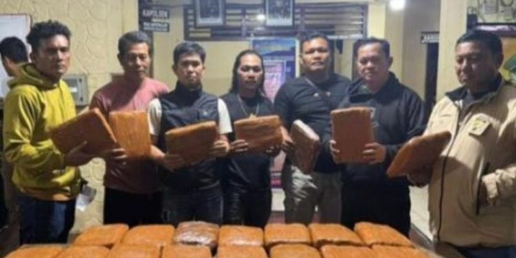 Polres Sarolangun Berhasil Gagalkan Penyeludupan Ganja