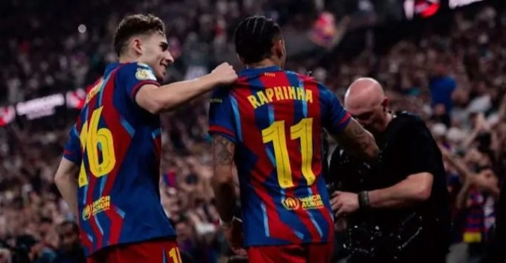 Barcelona Kalahkan Real Madrid 3-2 di Final Piala Super
