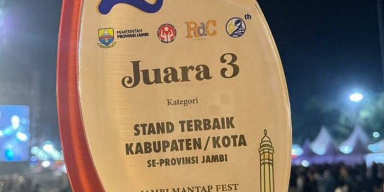 Pemkot Sungai Penuh Raih Juara Tiga Stand Terbaik di Jambi