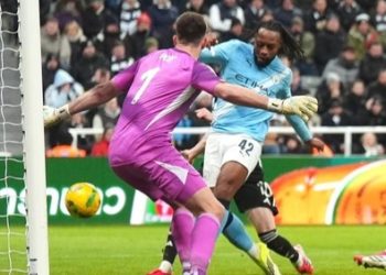 Manchester City Menang 2-0 atas Newcastle. Foto: PA Images via Getty Images/Owen Humphreys - PA Images