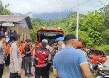 Tim gabungan saat turun melakukan penyisiran