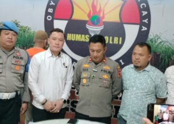 Press release di Mapolres Kerinci