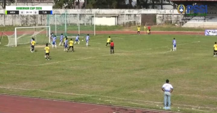 Pertandingan antara PS Merangin vs Tanjabbar