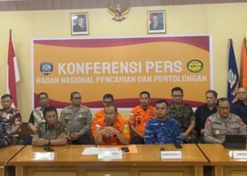 Konferensi Pers Kepala Basarnas
