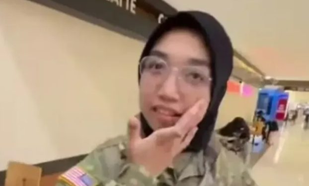 Perempuan Berhijab Asal Tangerang Bergabung dengan National Guard Amerika Serikat. Foto: Ist