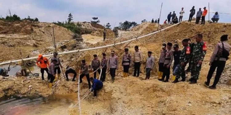 Polisi Selidiki Pemodal Tambang Emas Ilegal di Jambi