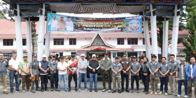 Walikota Sungai Penuh Lepas Tim Expedition Raja 2026