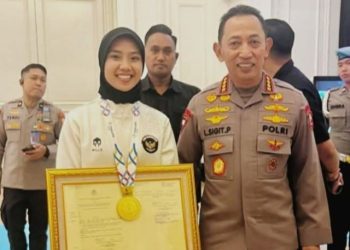 Atlet Panjat Tebing Riau Dapat Tiket SIPSS dari Kapolri