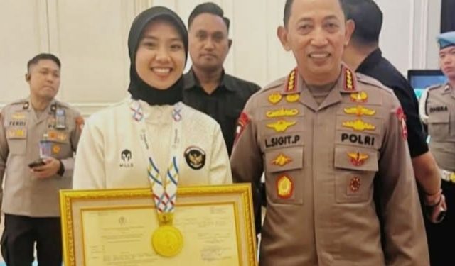 Atlet Panjat Tebing Riau Dapat Tiket SIPSS dari Kapolri