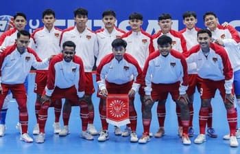 Timnas Futsal Indonesia Peringkat 24 Dunia