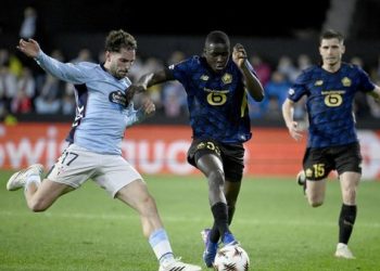 Celta Vigo Kalahkan Lille 2-1, Verdonk Tak Turun Bermain Foto: AFP/MIGUEL RIOPA)