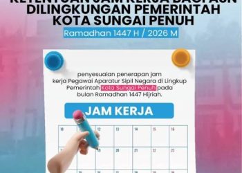 Pemkot Sungai Penuh Tetapkan Jam Kerja ASN Selama Ramadhan 1447 H
