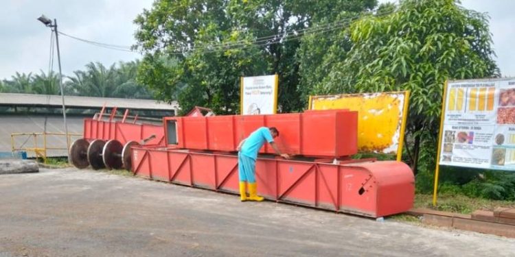 Warga Tolak Mesin Grading TBS Otomatis di PT SKU Tebo