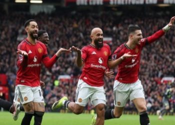 MU Catat Empat Kemenangan Beruntun, Terbaik dalam Dua Tahun Terakhir
(REUTERS/Phil Noble)