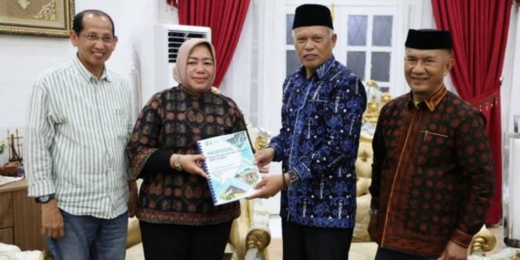Wawako Sungai Penuh Ajukan Proposal Penguatan Pangan ke Bapanas Jelang Ramadan