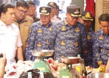 Wako Alfin Sidak ke Pasar Cek Harga Jelang Ramadhan 1447 H