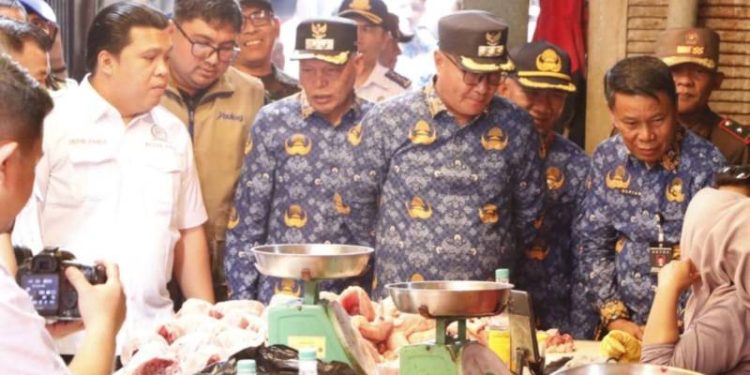 Wako Alfin Sidak ke Pasar Cek Harga Jelang Ramadhan 1447 H