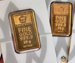 Harga Emas Antam Turun, Lihat Harganya 