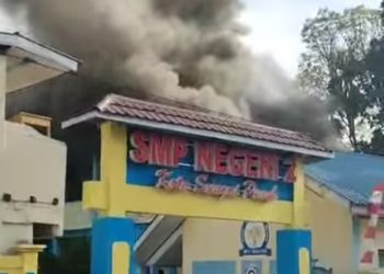 SMPN 2 Sungai Penuh Terbakar