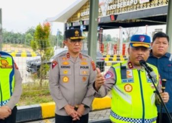 Kakorlantas Tinjau Tol Bayung Lencir–Tempino