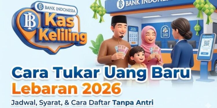Layanan Tukar Uang Baru Lebaran 2026