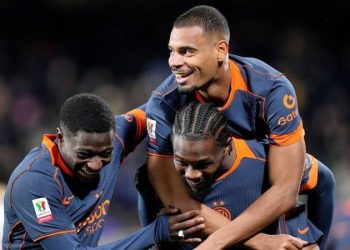 Kalahkan Torino 2-1, Inter Milan Melaju ke Semifinal Foto: Bola.net