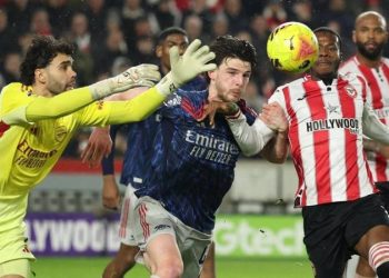 Brentford vs Arsenal Berakhir Imbang 1-1 Foto: Bola.net