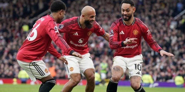 Manchester United Menang Dramatis 3–2 atas Fulham di Old Trafford. Foto: Bola.net