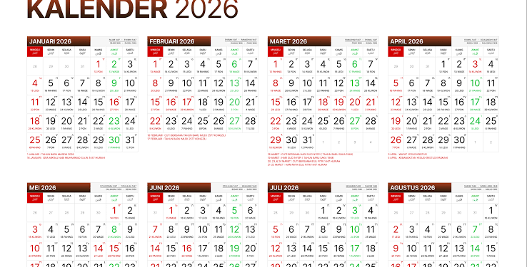 Kalender 2026