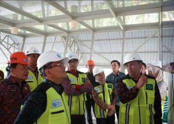 Wali Kota Jambi, Maulana, meninjau langsung Instalasi Pengolahan Air (IPA) Aurduri