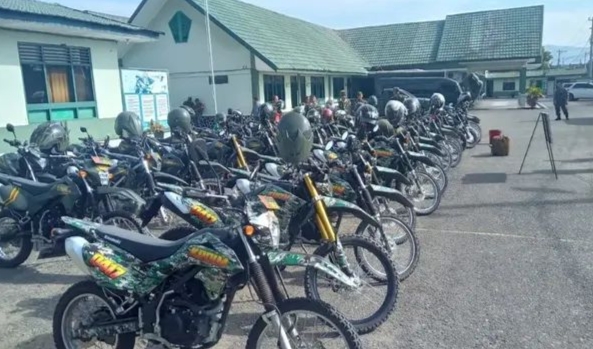 Kodim 0417/Kerinci Gandeng Denpal XX/2 Jambi Servis Kendaraan Dinas