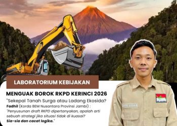 BEM Nusantara Kritik RKPD Kerinci 2026