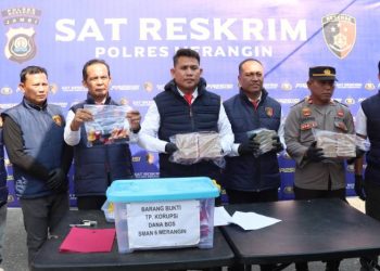 Empat Orang Ditetapkan Tersangka Kasus dugaan Korupsi Dana BOS SMA Negeri 6 Merangin