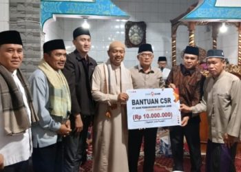 Wabup Murison Safari Ramadhan di Masjid Babussalam, Desa Simpang Tanjung Tanah