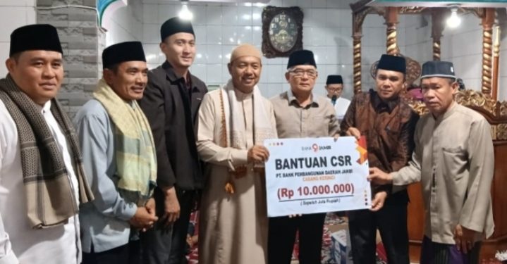 Wabup Murison Safari Ramadhan di Masjid Babussalam, Desa Simpang Tanjung Tanah