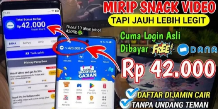 Aplikasi Penghasil Uang 2026, Bisa Klaim WD Langsung ke E-Wallet