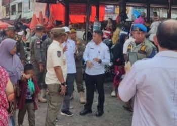 Sekda Alpian Sidak di Pasar Tradisional Tanjung Bajure Sungai Penuh